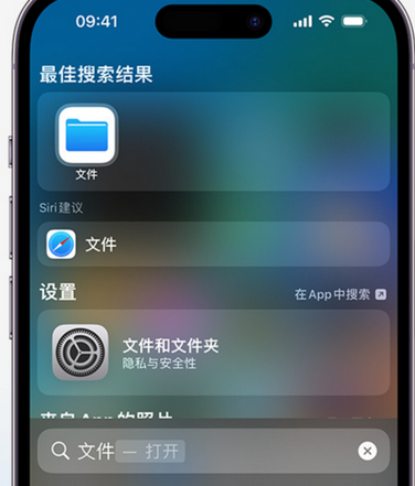 秦都apple维修中心分享iPhone文件应用中存储和找到下载文件 